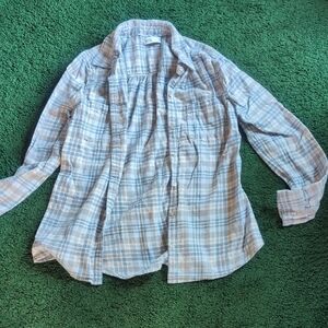 Lightly Used All Cotton Flannel Shirt